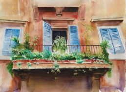italian balcony